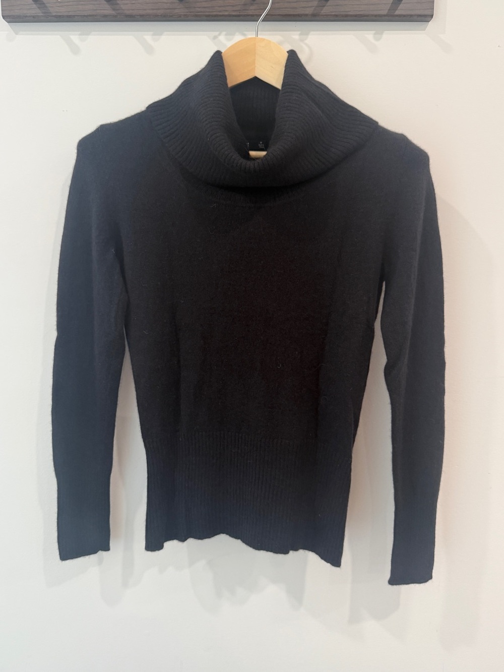 Apt. 9 100% Cashmere Cowl Neck Sweater Size M Soft Cozy Luxury Knit Excellent